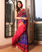 handwoven-ikat-silk-saree-with-classic-patterns