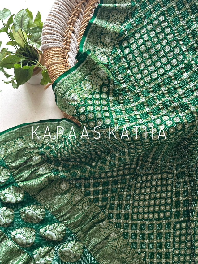 heritage-pure-banarasi-georgette-bandhani-dupatta