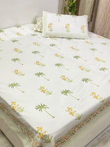 Blockprint Cotton Bedsheet