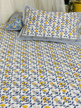 Blockprint Cotton Bedsheet