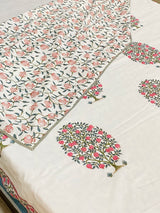 Blockprint Cotton Dohar- Double Size (90*108 inches)
