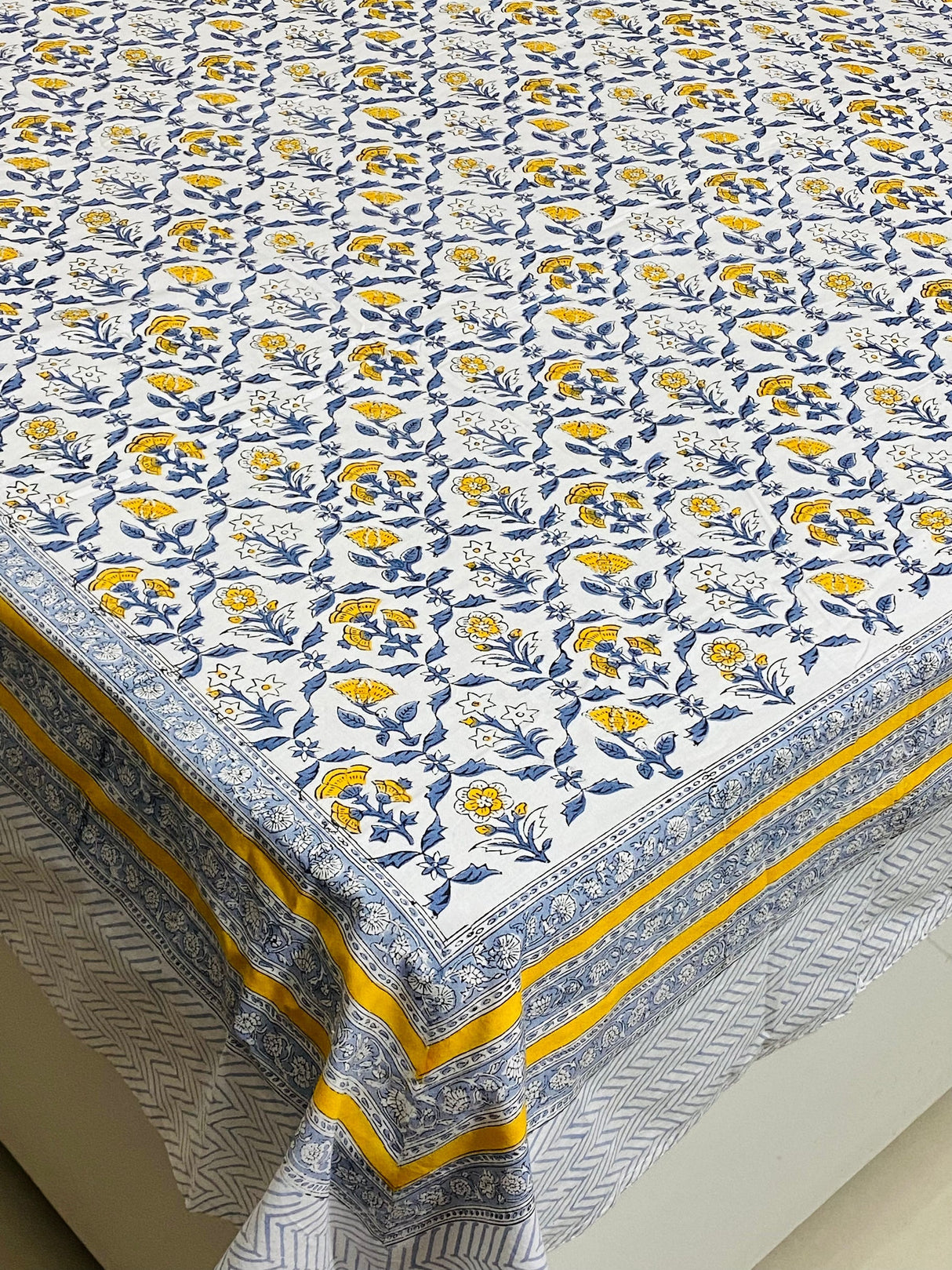 Blockprint Cotton Bedsheet