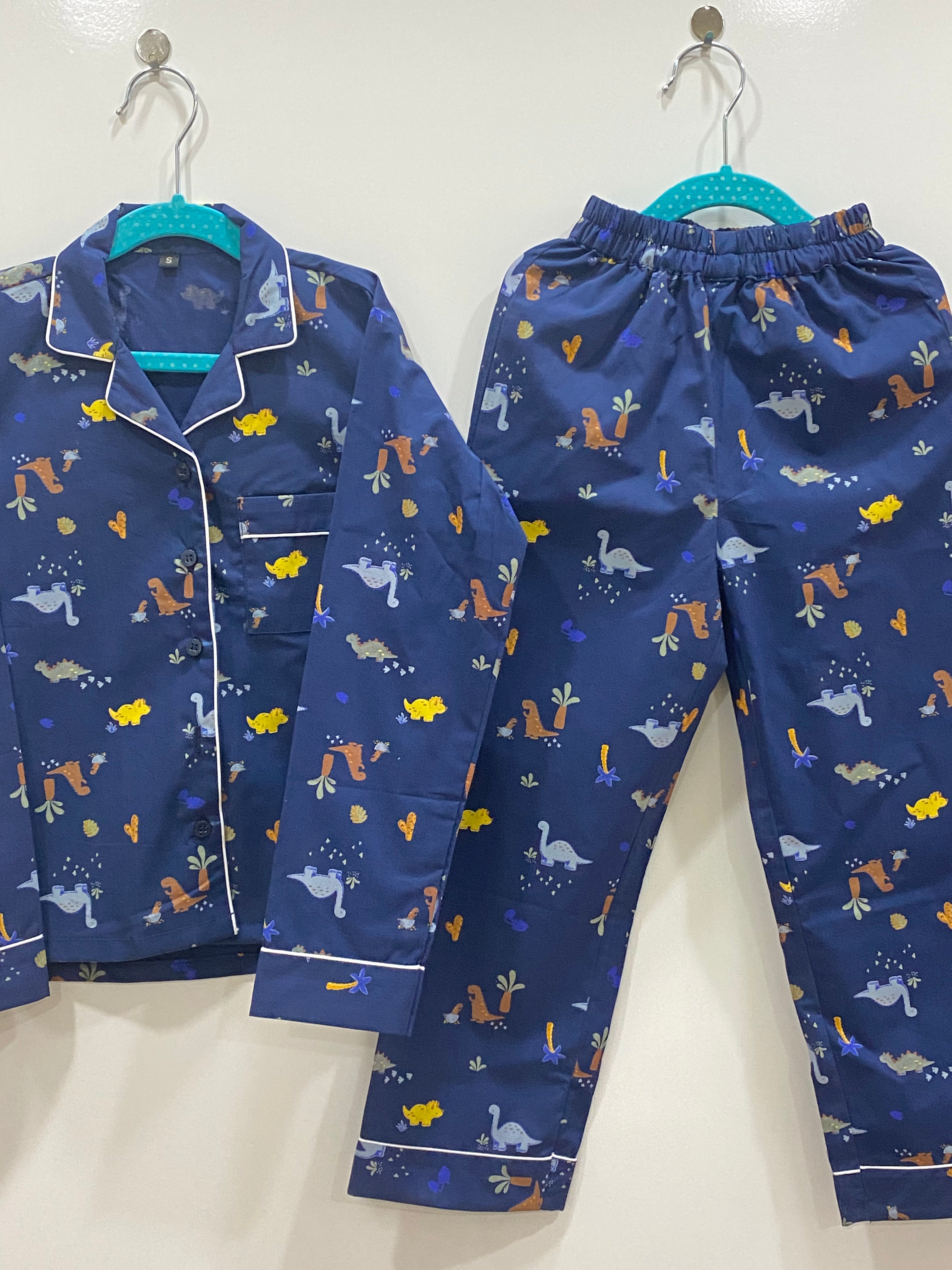 Dinosaur Kids Night Suit Set