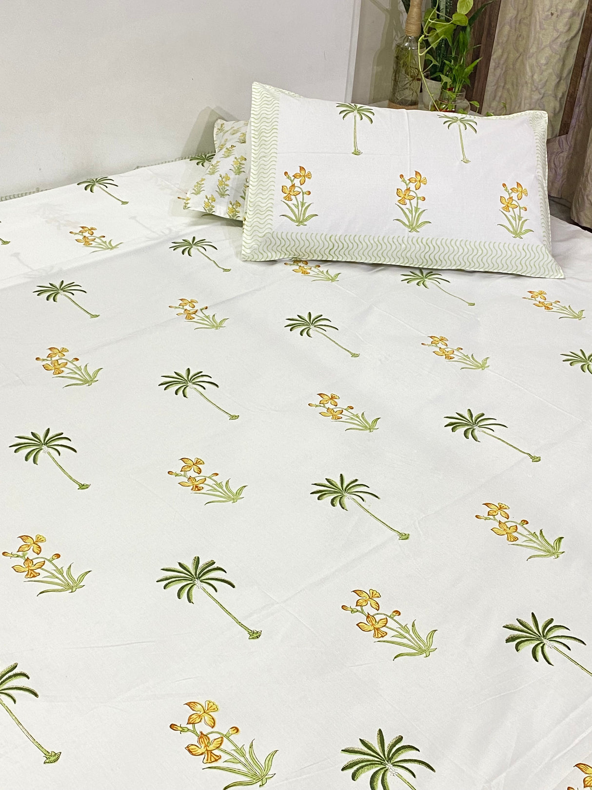 Blockprint Cotton Bedsheet