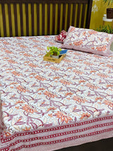 Blockprint Bedsheet & Quilt Set