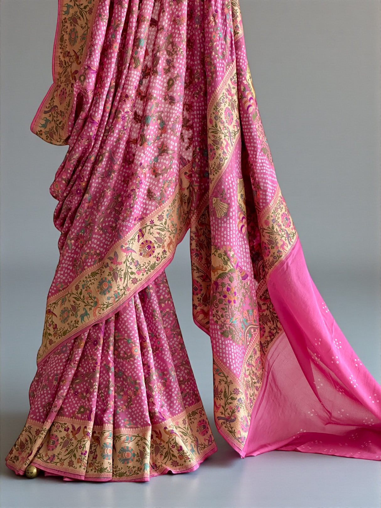 indian-banarasi-georgette-bandhani-saree