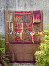indian-dashavtara-kanchipattu-pure-kanjivaram-silk-kalamkari-saree