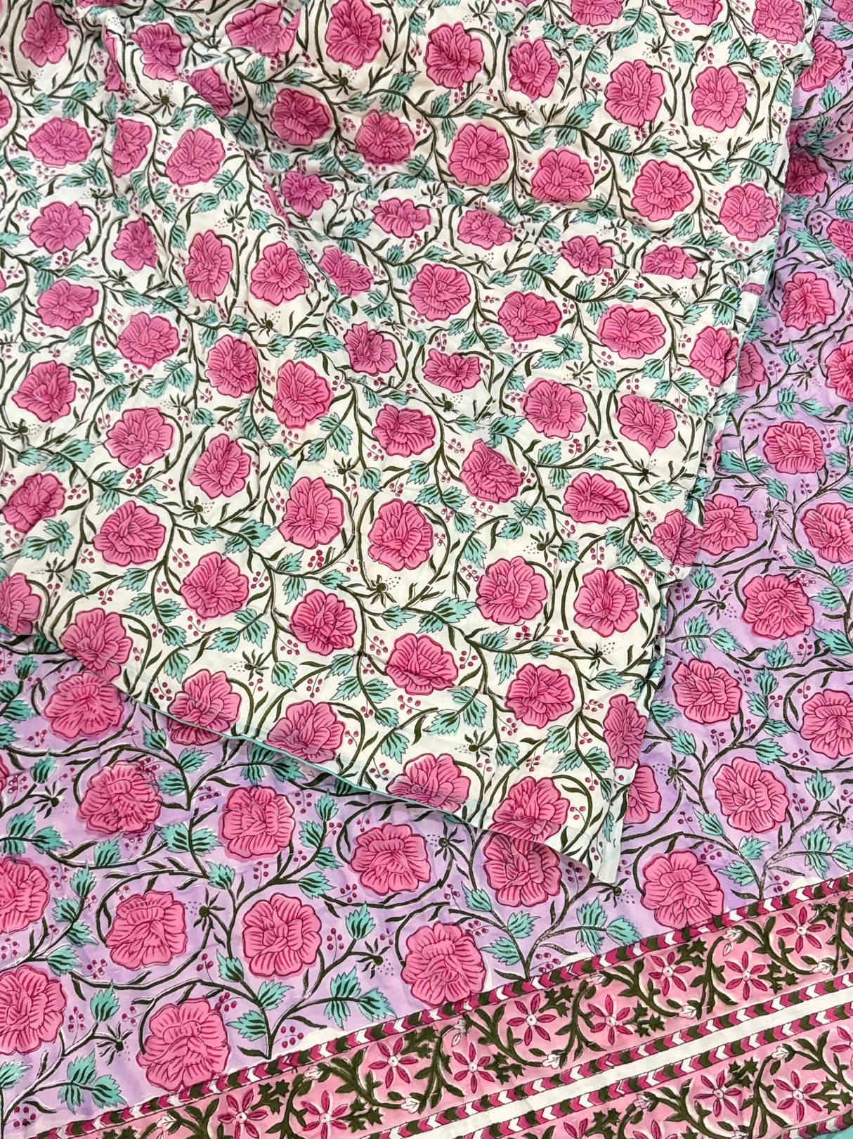 indian-handcrafted-quilt-with-layered-garden-pattern