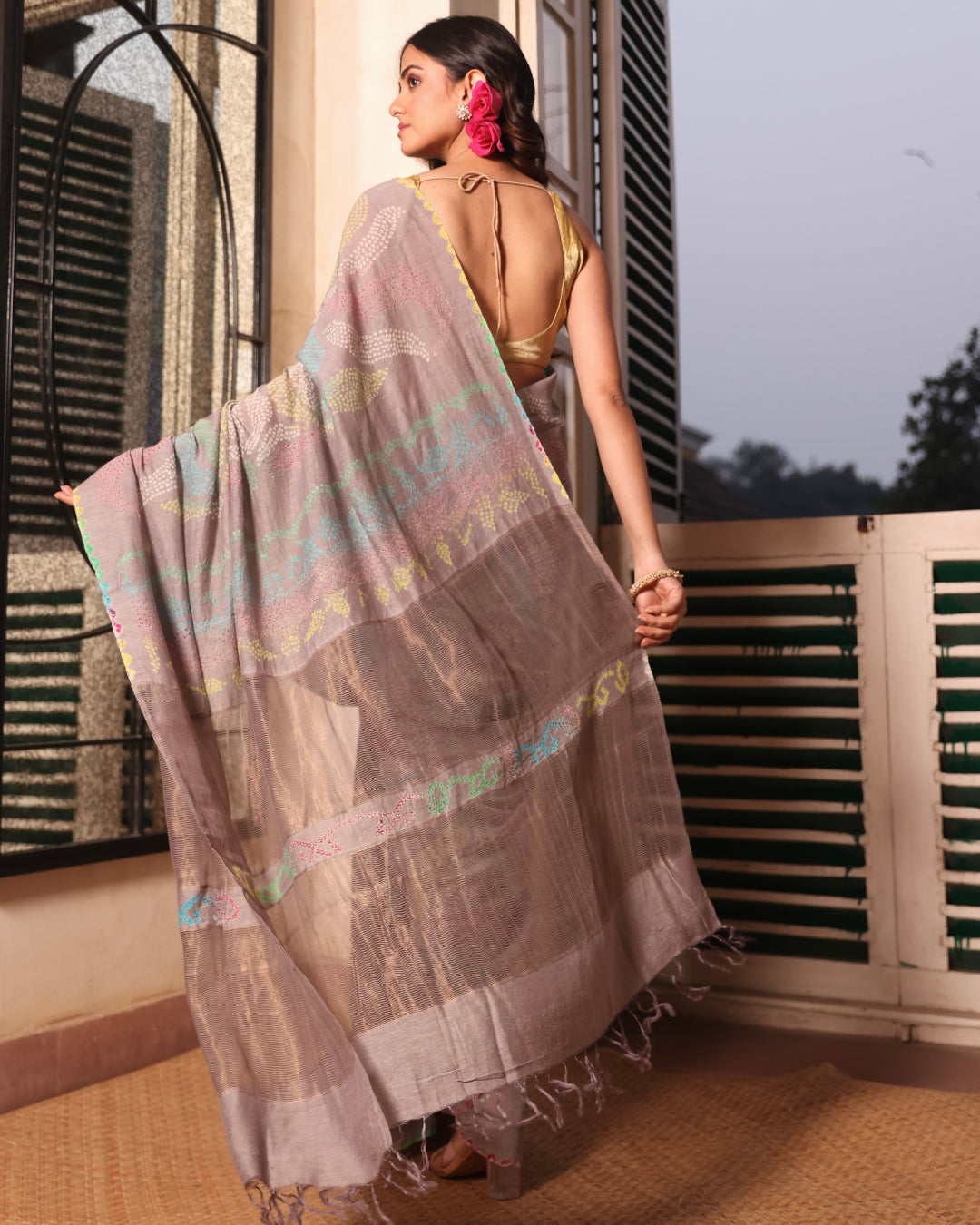 indian-handloom-bandhani-munga-silk