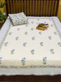 ivory-blue-floral-hand-block-print-cotton-quilt-bed-styling