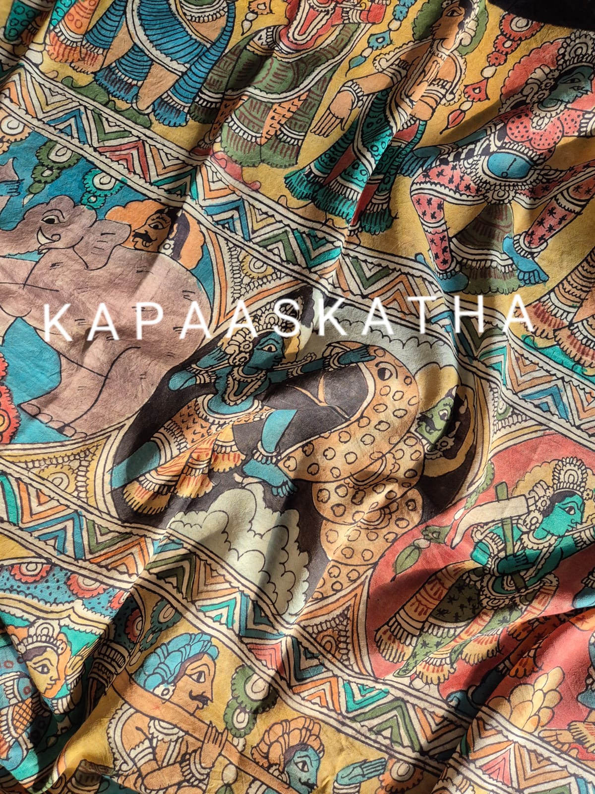 kalamkari-kanjeevaram-silk-saree-vasant-luxe-pure