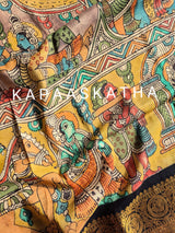 kalamkari-kanjeevaram-silk-saree-vasant-luxe