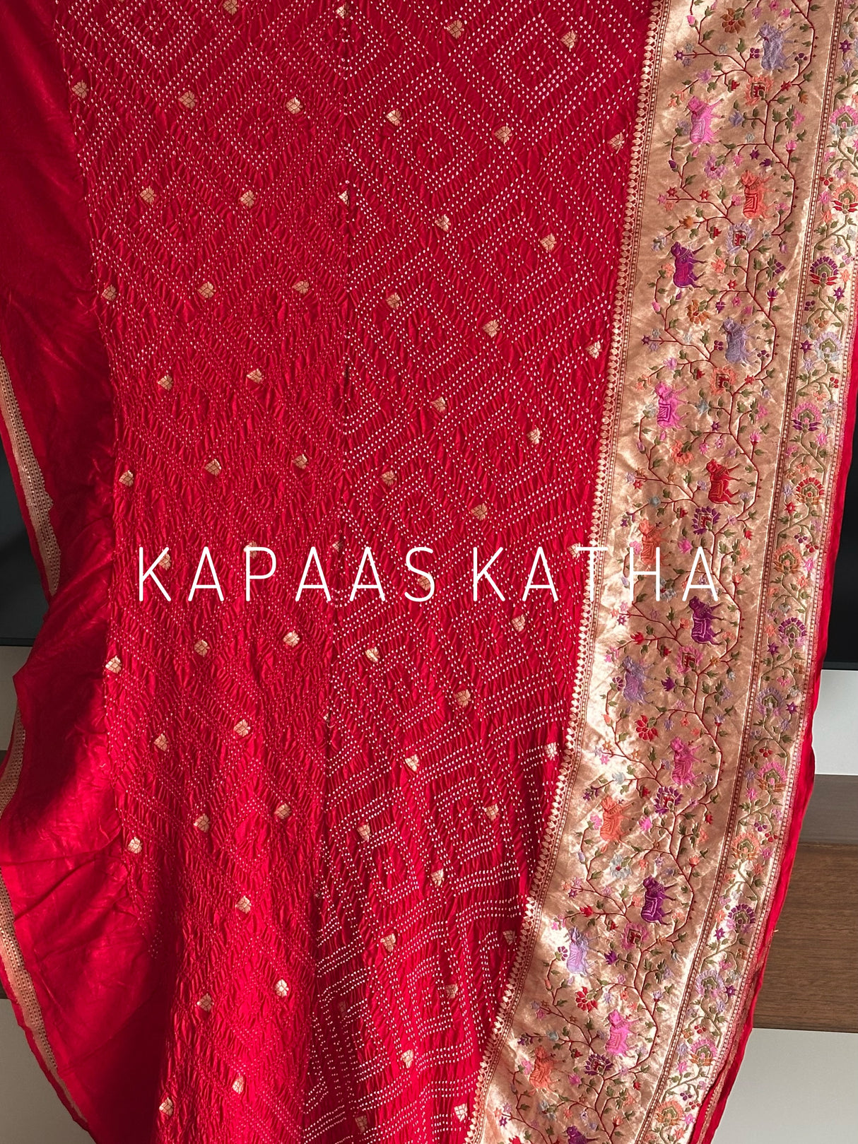 katan-silk-saree-traditional-bandhani-tie-dye-pattern