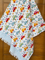 kids-bath-towel-truck-print-chevron-fringe