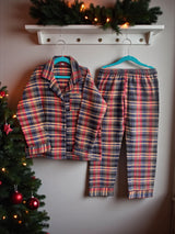 kids-winter-night-suit-multicolor-check-pattern