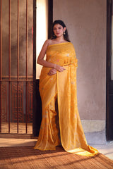 kumudini-kesar-mustard-yellow-handloom-munga-silk-bandhani-saree