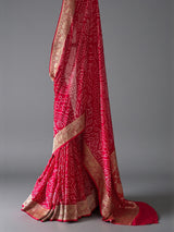 lal-red-festive-banarasi-georgette-saree