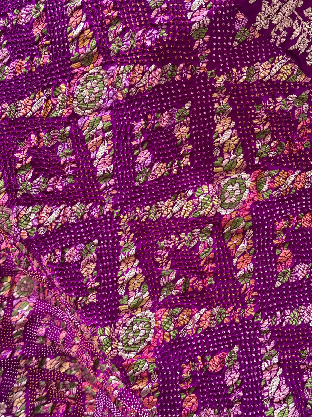 latest-pure-banarasi-georgette-bandhani-saree