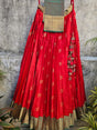 limited-edition-kanjeeveram-silk-brocade-lehenga-with-tissue-silk-paithani-dupatta