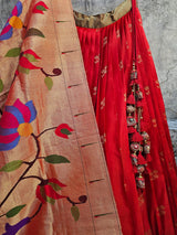 limited-edition-kanjeeveram-silk-brocade-lehenga-with-tissue-silk-paithani-dupatta
