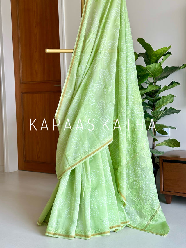 lucent-veil-bandhani-lucknow-chikankari-chanderi-cotton-silk-saree