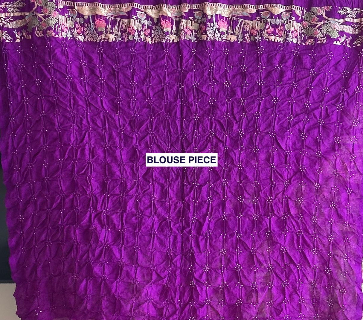 luxury-bandhani-georgette-saree