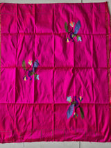 magenta-handloom-silk-peacock-theme-paithani-blouse-piece-90cm