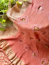 majestic-peach-bandhani-banarasi-georgette-dupatta