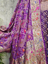 majestic-purple-pure-banarsi-georgette-bandhani-lehenga