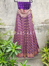 mesmerizing-purple-pure-banarsi-georgette-bandhani-lehenga