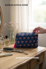midnight-lotus-hand-block-cotton-quilted-utility-pouch