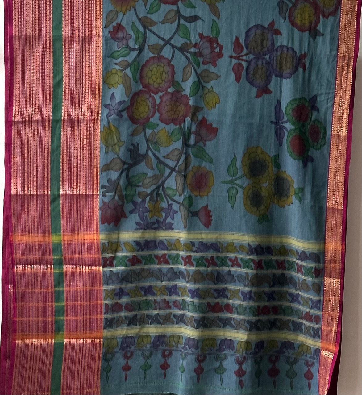 misty-bloom-chettinad-cotton-kalamkari-saree