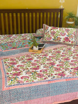 mixed-color-flower-single-cotton-quilt-front-view