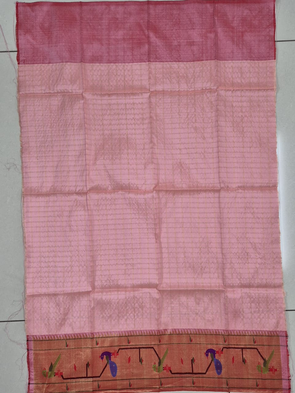 mor-baug-paithani-handloom-silk-blouse-piece-pink