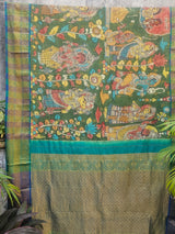 mor-hari-hues-turquoise-pink-bandhani-kanjivaram-silk-saree