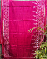 mulberry-silk-saree-featuring-classic-single-ikat