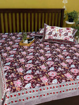 multi-violet-king-cotton-bedsheet-design-view