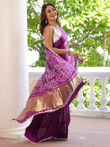 mystic-violet-pure-gajji-silk-bandhani-saree
