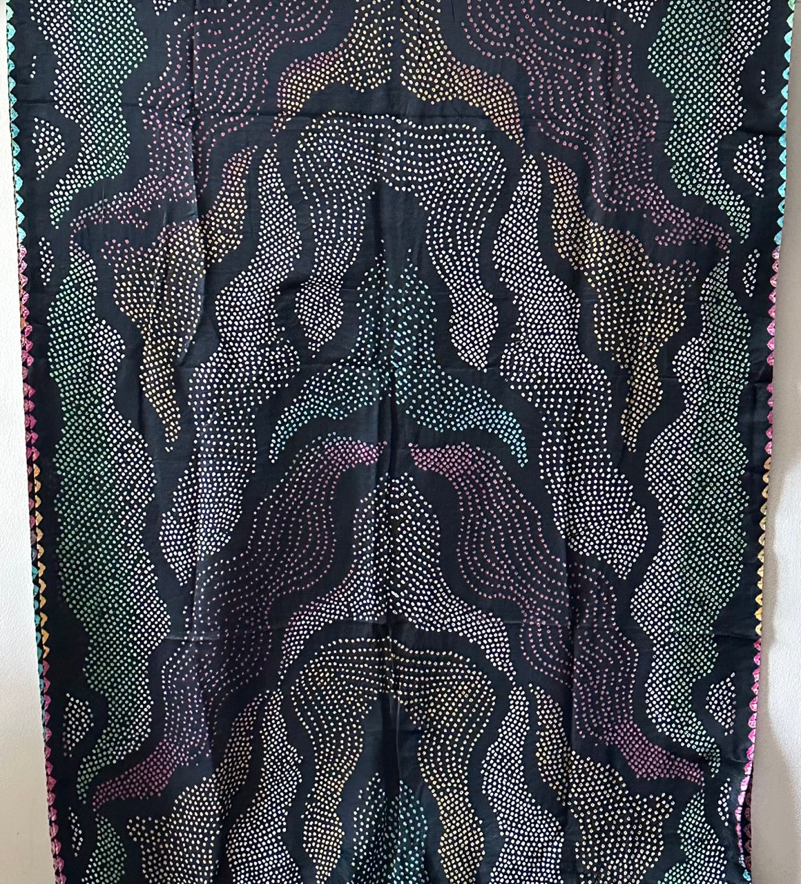 Neelratna - Black Pure Gajji Silk Bandhani Saree