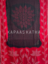 Neelratna - Black Pure Gajji Silk Bandhani Saree