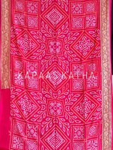 new-bandhani-handloom-banarasi-georgette-saree