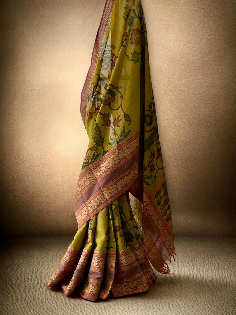 olive-heritage-chettinad-cotton-kalamkari-saree