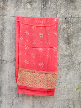 ombre-shaded-banarsi-georgette-bandhani-lehenga