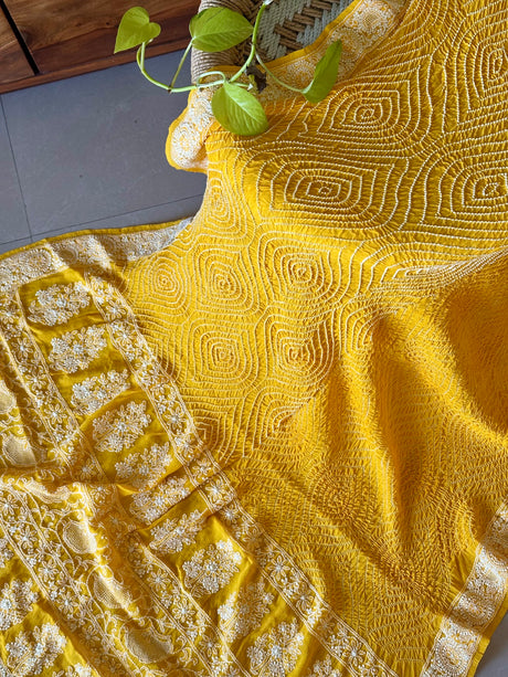 opulent-texture-handloom-bandhani-chikankari-georgette-dupatta