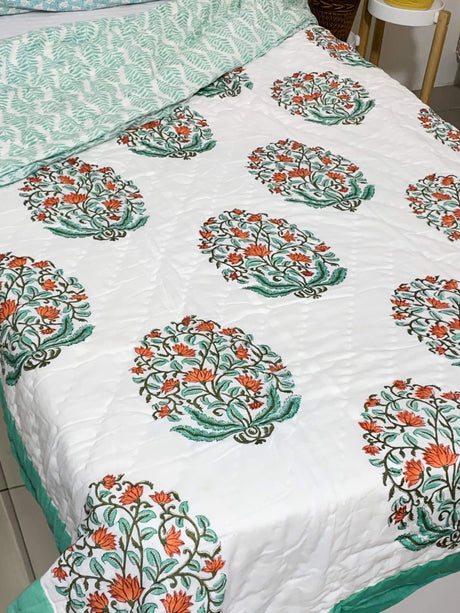 orange-green-single-cotton-quilt-full-view