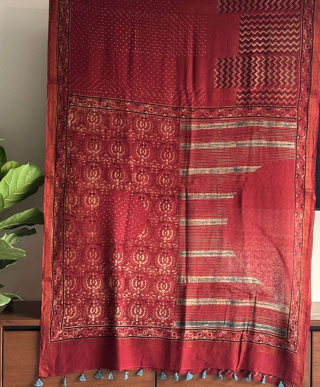 ornate-viraasat-ajrakh-handblock-chanderi-cotton-saree