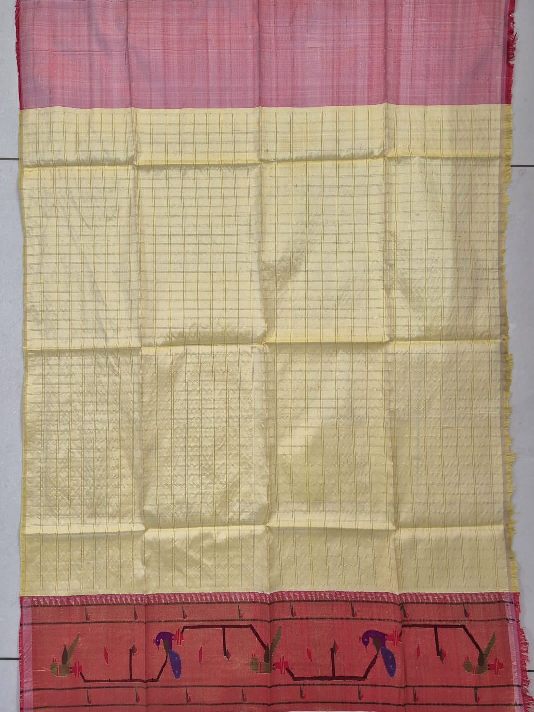 paithani-silk-blouse-piece-with-loom-motif-panel