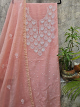 peach-blossom-elegance-chikankari-Mulchanderi-unstitched-suit-set
