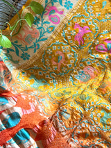 peacock-motif-bandhani-georgette-dupatta-with-chikankari-work