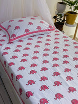 pink-elephant-cotton-bedsheet-full-view-one